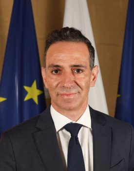 Νικόδημος Δαμιανού, Υφυπουργός Καινοτομίας, Έρευνας και Ψηφιακής Πολιτικής
//
Nicodemos Damianou, Deputy Minister of Research, Innovation and Digital Policy